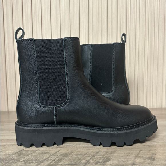 Dolce Vita Moriah Chelsea Boots Black Leather Women’s Size 9 - Picture 9 of 13